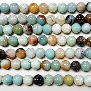 AMAZONITE MULTI  08MM